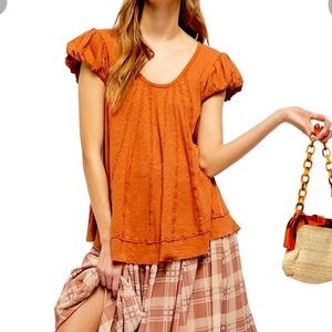 New Free People New Star Tee Size XS